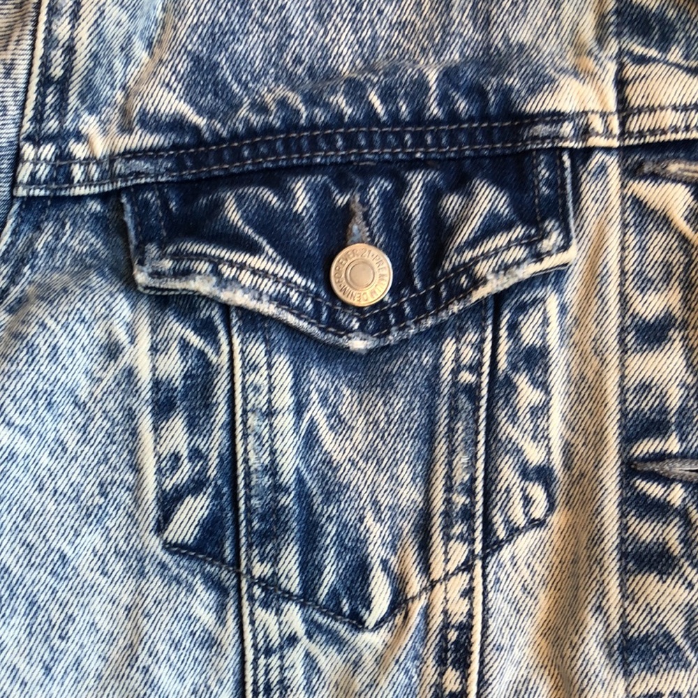 Forever 21 NWOT denim blue jean jacket - Picture 6 of 11